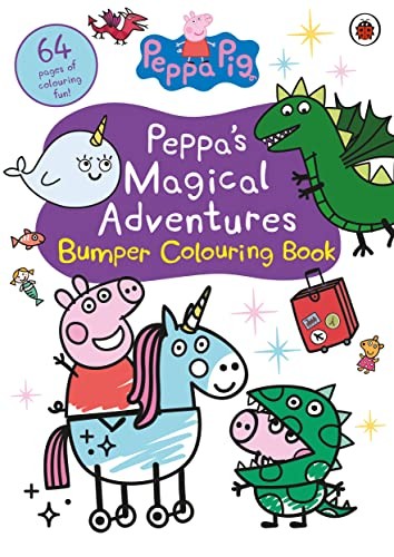 PEPPA'S MAGICAL ADVENTU BUMPER COLOURING