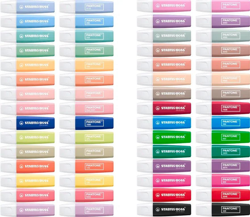 Stabilo Boss Original x Pantone Deskset of 30