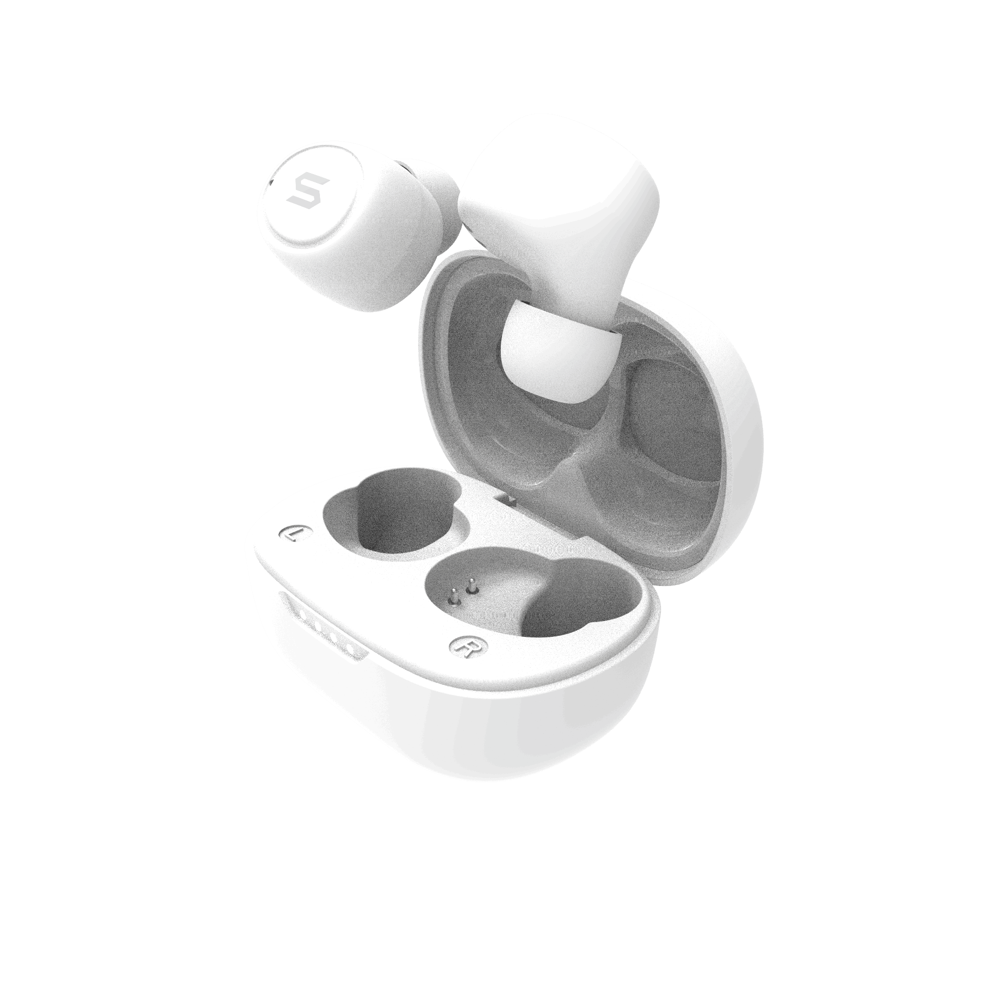 Soul S-micro10 - Micro True Wireless Earbuds With Low Latency  - White