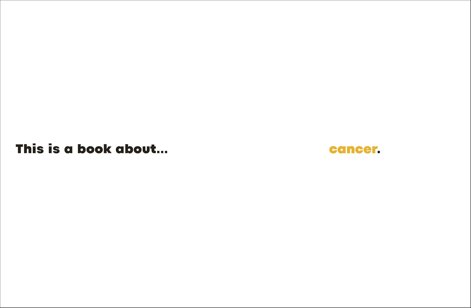 A Kids Book About Cancer (Hardcover)