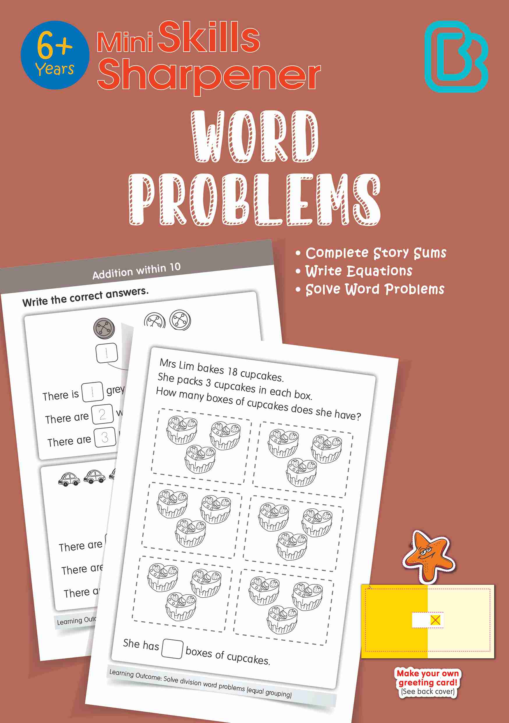 K2 Mini Skills Sharpener WORD PROBLEMS (6+ Years)