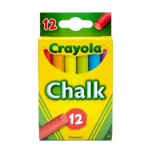 Crayola Chalk Multicolored 12's 510816