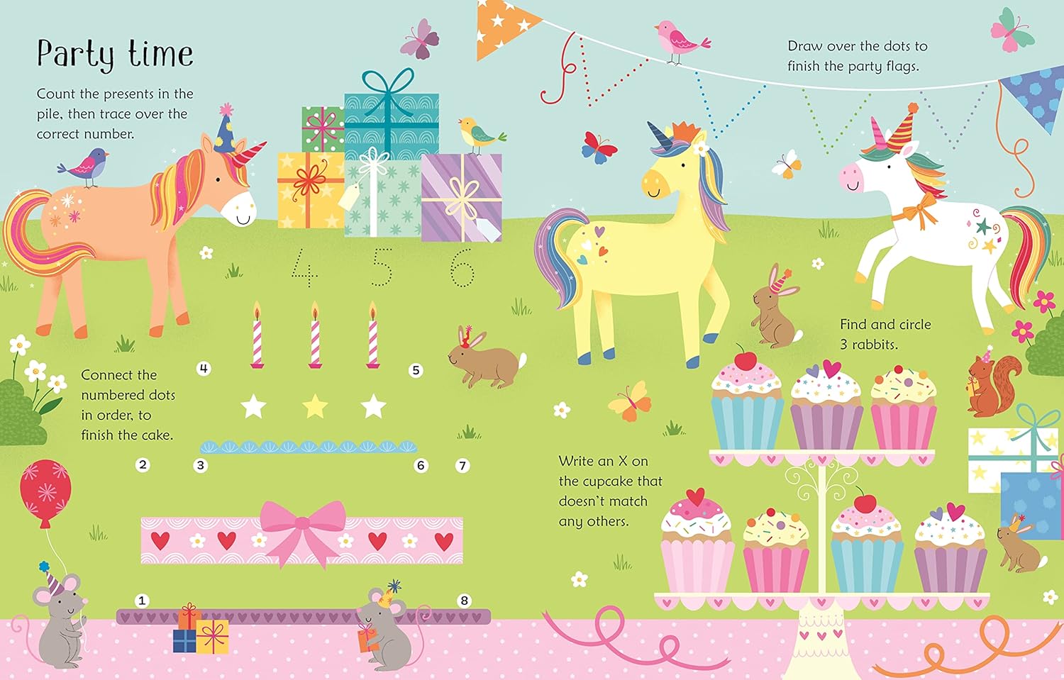 Wipe-Clean Unicorn Activities