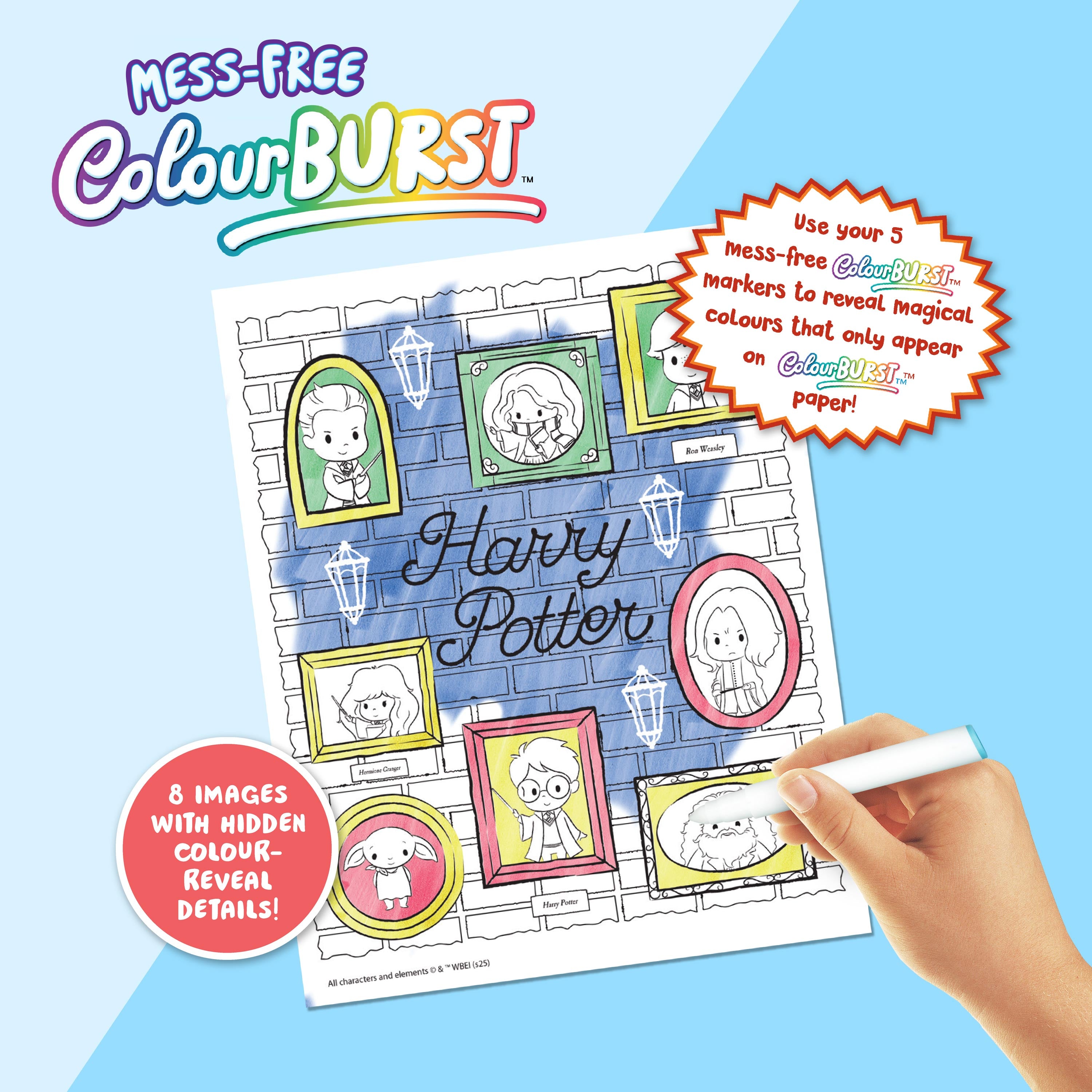 Inkredibles Colour Burst Harry Potter