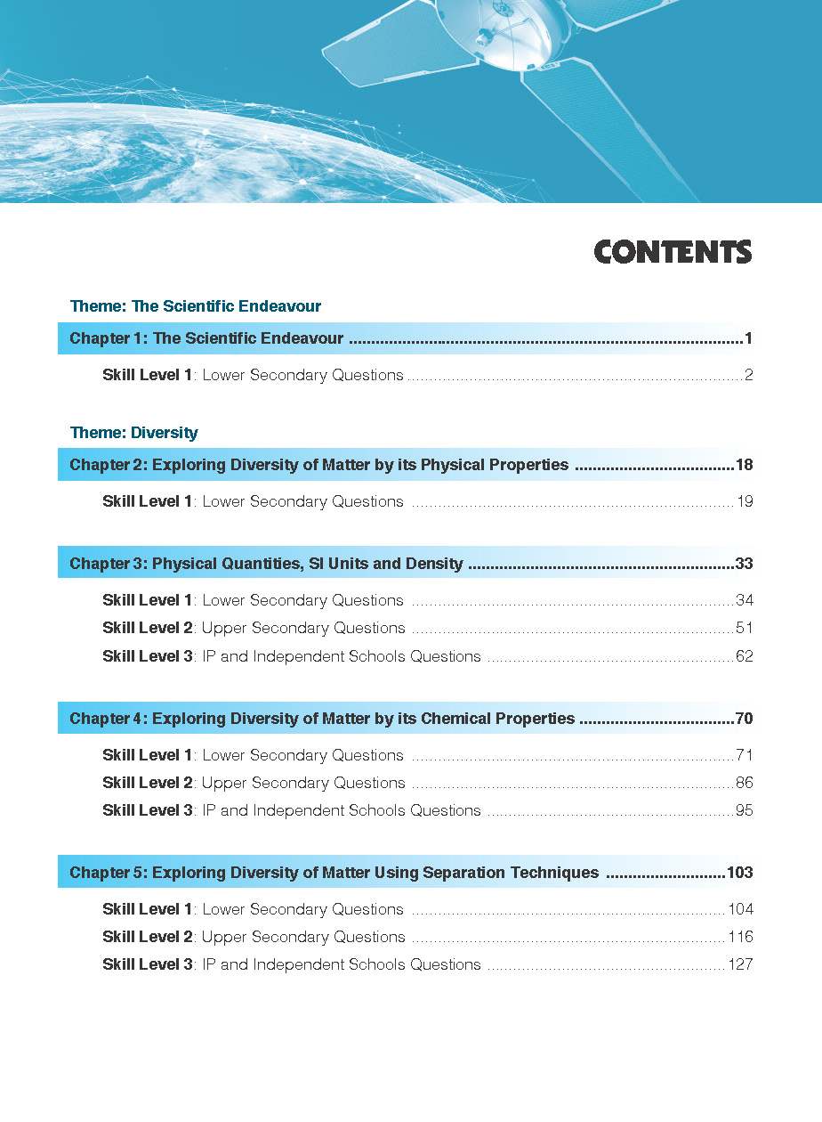 Secondary 1(G3&IP) Science Topical Course Assessment