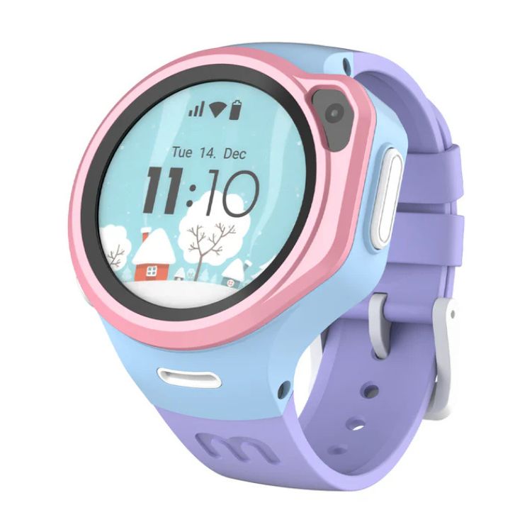 myFirst Fone R1s - 4G Smart Watch Phone for Kids with GPS Tracker Voice & Video Calls Free SIM Card - Cotton Candy Mix