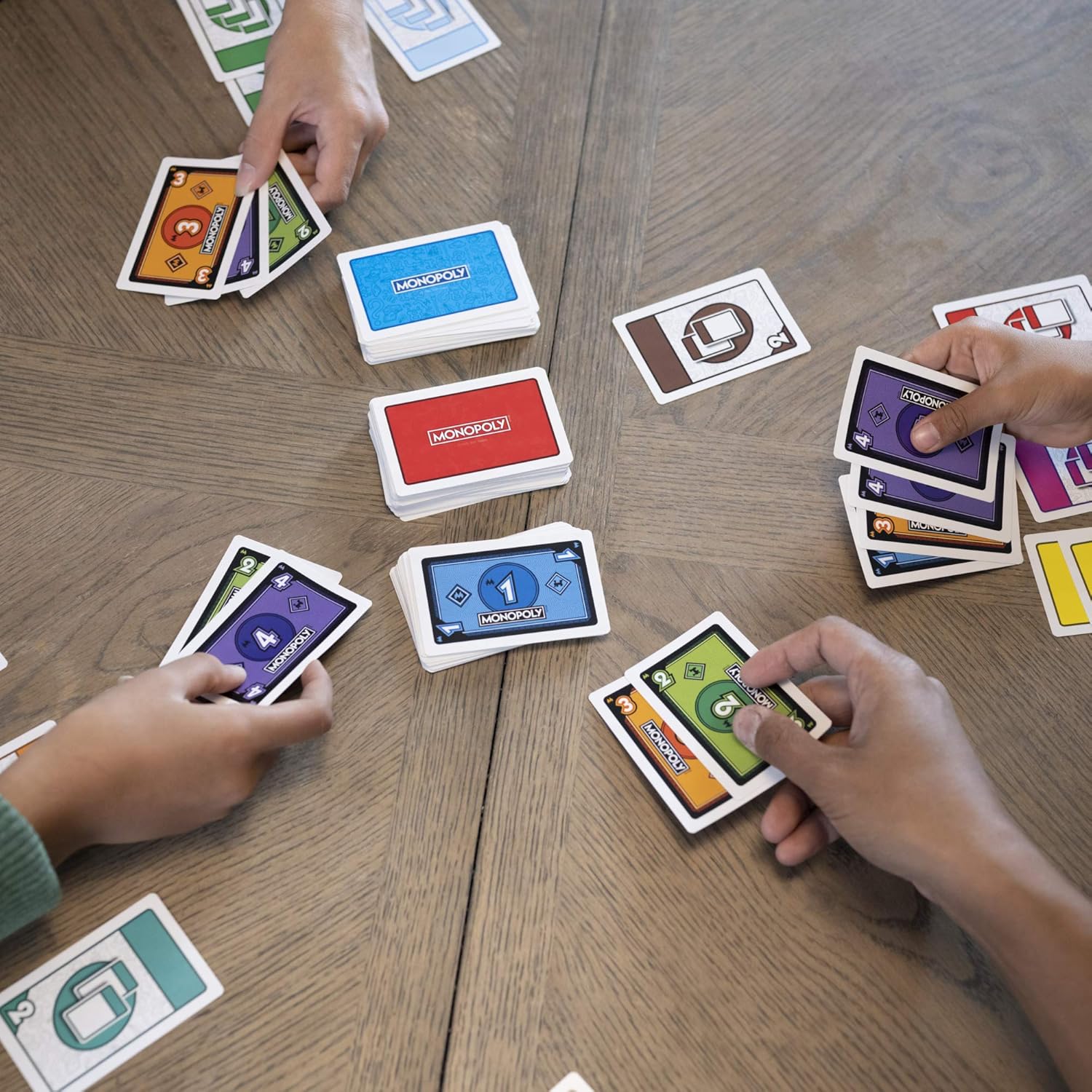 HASBRO MONOPOLY BID CARD GAME
