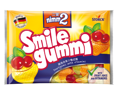 ST NIMM2 SMILEGUMMI FRUITMIX 90G