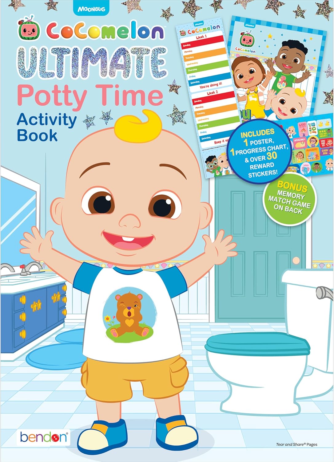 CoComelon Ultimate Potty Time Activity Book