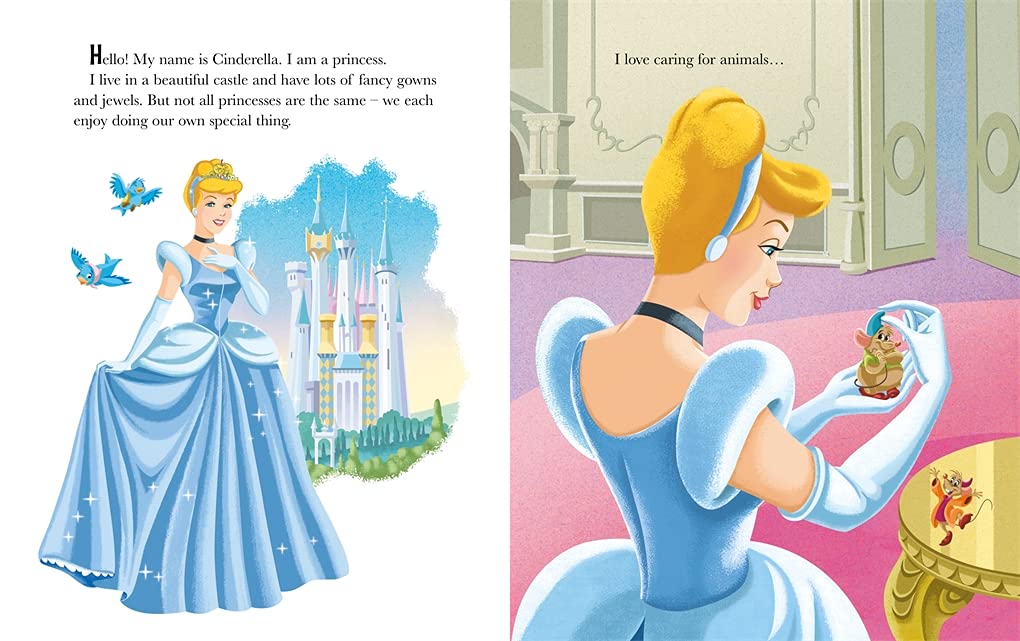 Disney Princess: Twin Tales: I am Ariel/I Am a Princess (Hardcover)