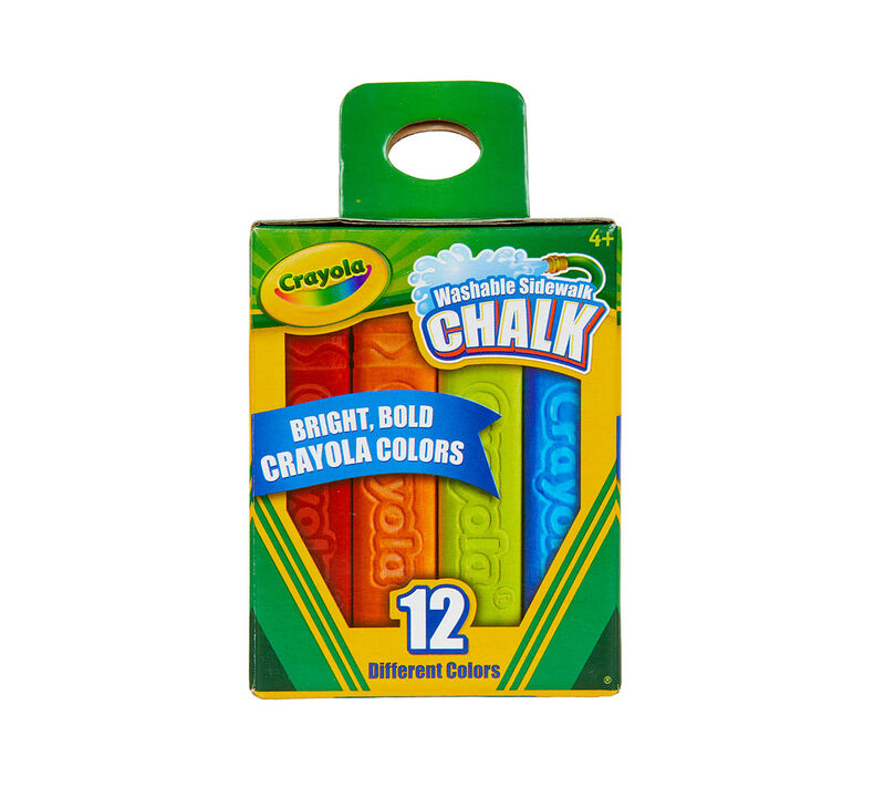 Crayola Sidewalk Chalk 12'S 512