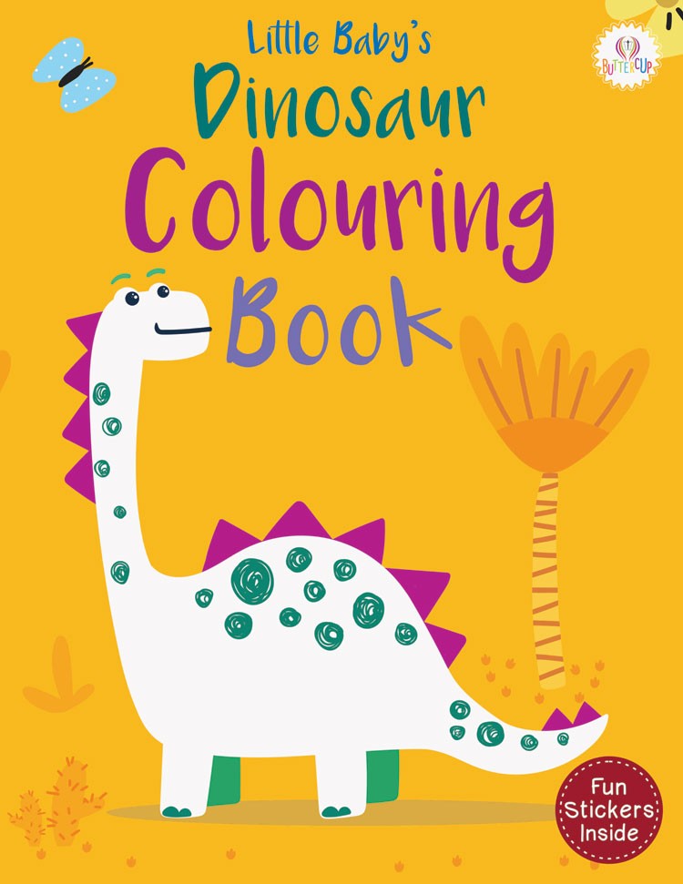 Little Baby’s Dinosaur Colouring Book