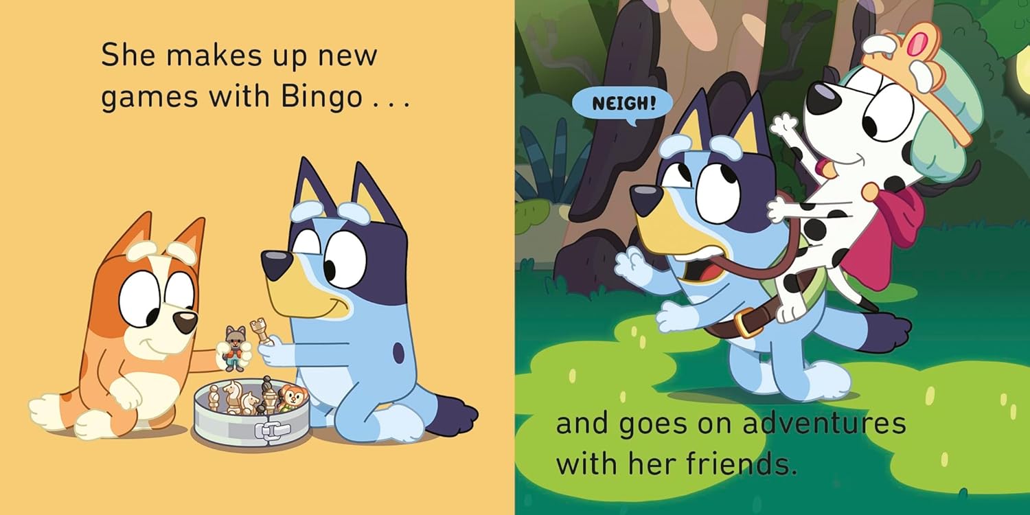 Bluey: Bluey Playtime Little Library (Board Book)
