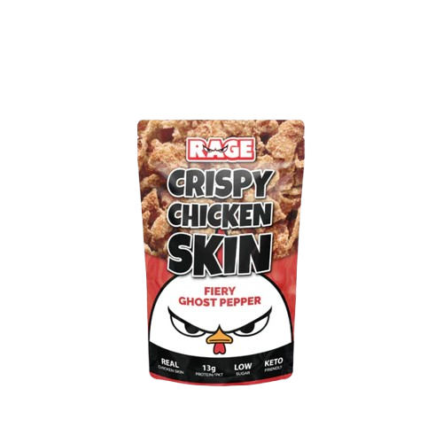 Rage Crispy Chicken Skin Fiery Ghost Pepper 50g