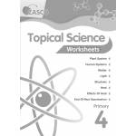 Topical Science Worksheets Primary 4