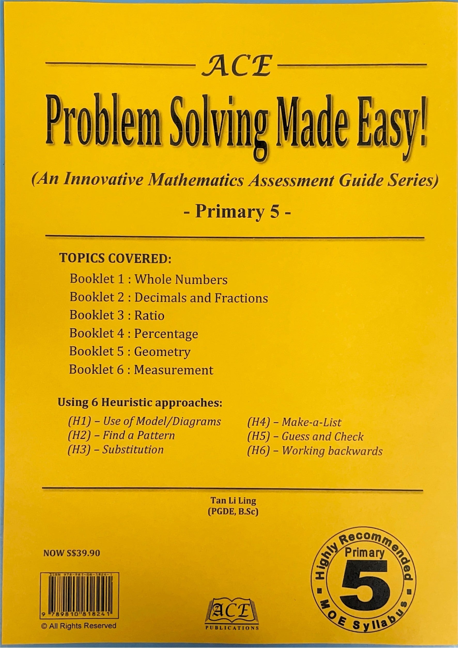 ACE Problem Solving Made Easy! – Primary 5