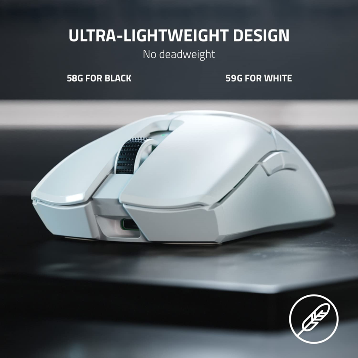 Razer Viper V2 Pro Wireless Gaming Mouse White