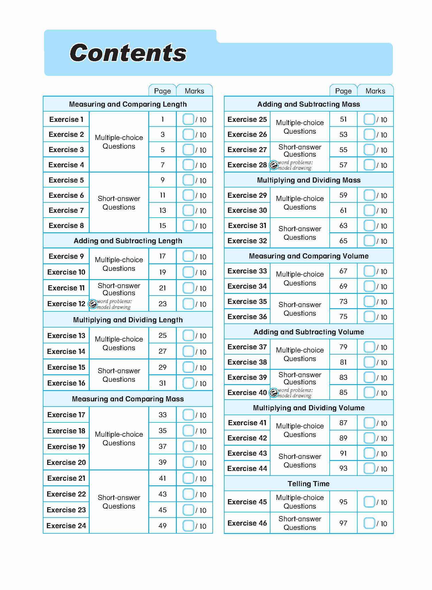 Primary 2 Conquer Mathematics Measurements • Volume • Time • Money Workbook 2 - 3rd Edition