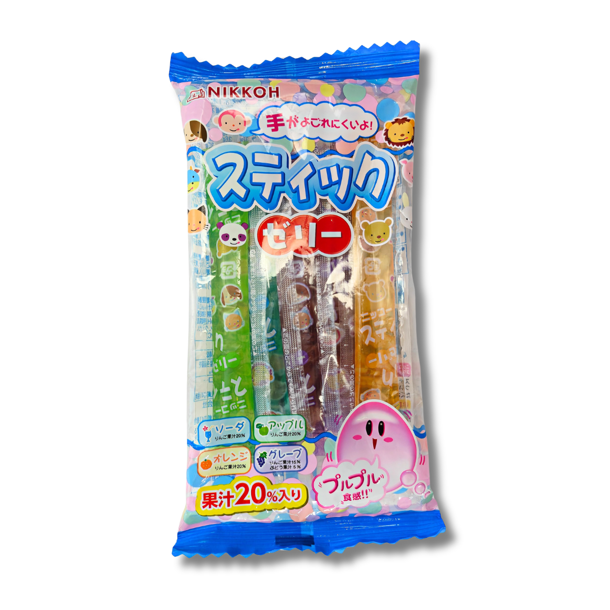 Nikkoh Fruit Sticks Jelly 80g