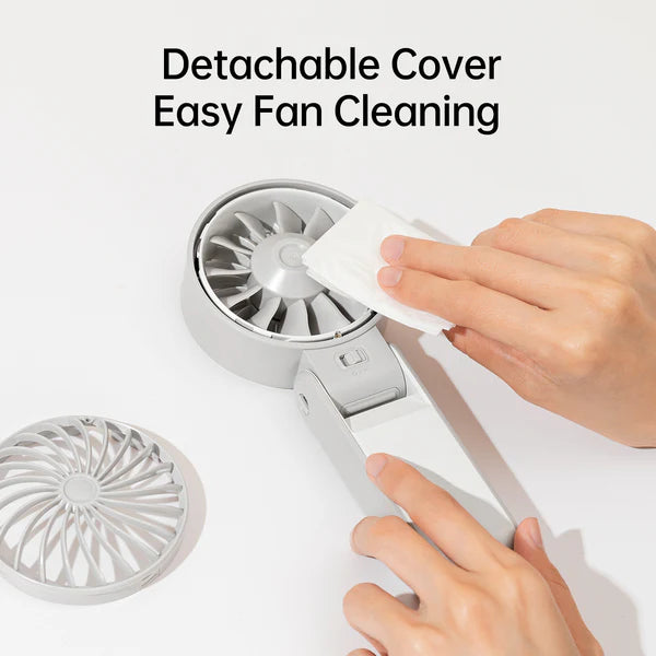 JisuLife 3600mAh Handheld Fan Life7 Grey