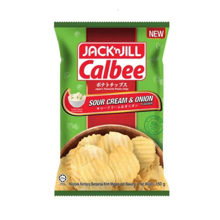 JNJ Calbee Potato C Sour Cream & Onion 150G