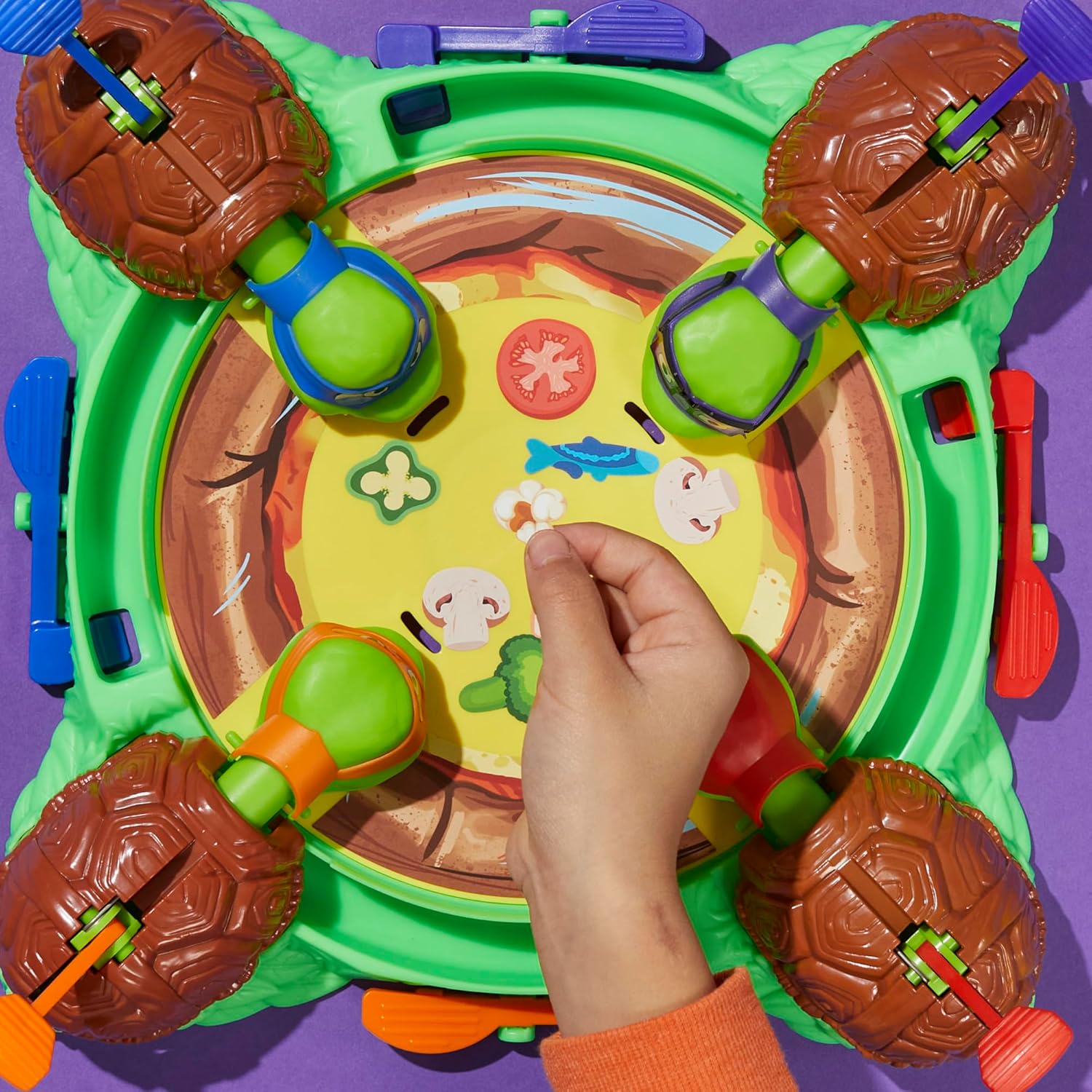 HASBRO HUNGRY HUNGRY HIPPOS TEENAGE MUTANT NINJA TURTLES EDITION GAME