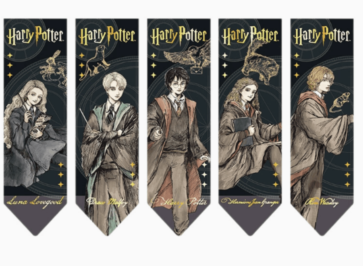 Harry Potter Bookmark 5'S Set Anime