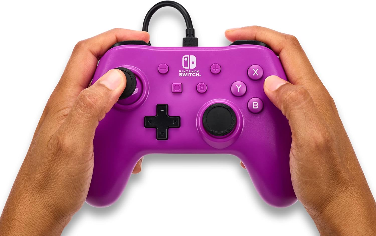 PowerA Wired Controller for Nintendo Switch - Grape Purple (Officially Licensed)