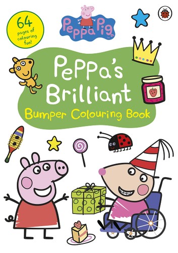 PEPPA'S PIG BRILLIANT BUMPER COLOURING