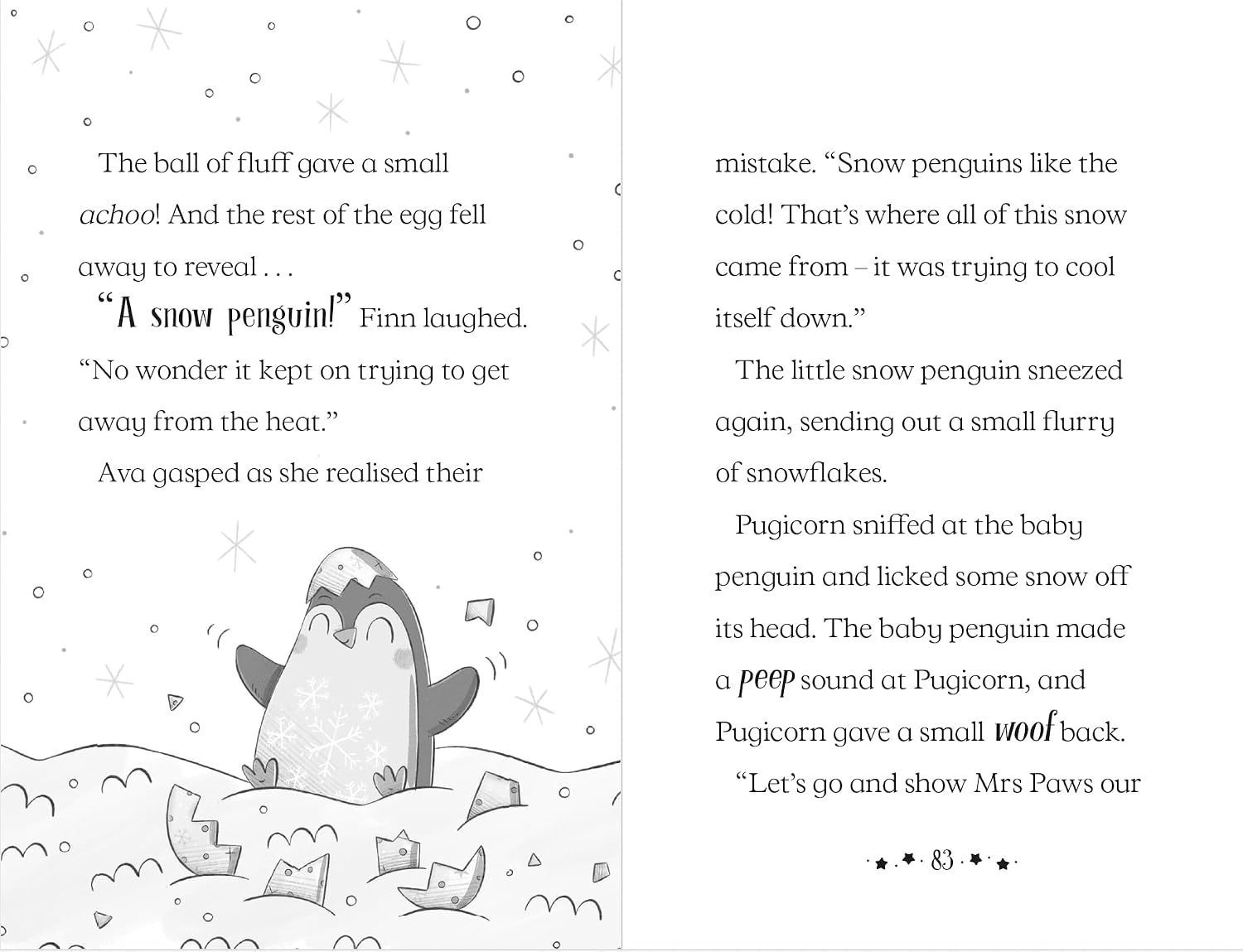 Magic Pet Shop 03: Pugicorn's Snowy Friend (Paperback)