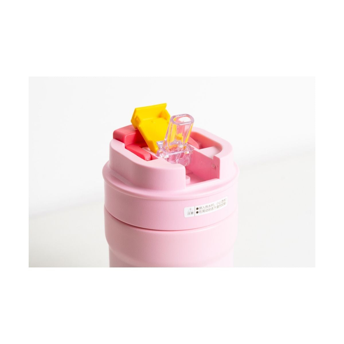 Pop Bazic Stainless Steel Coffee Mug 330ml - Pink