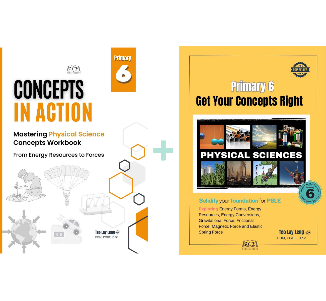 Primary 6 Science Bundle – Physical Sciences (Get Your Concepts Right + Concepts In Action)