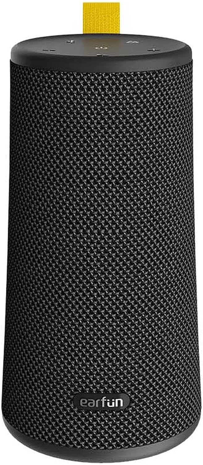 EarFun Uboom Portable Bluetooth Speaker, Black
