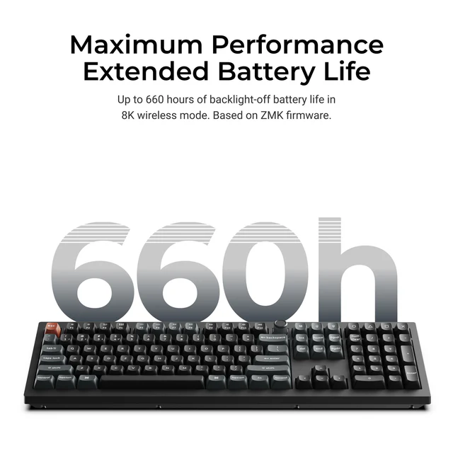 Keychron V6 Ultra 8K Wireless Custom Mechanical Keyboard - Banana