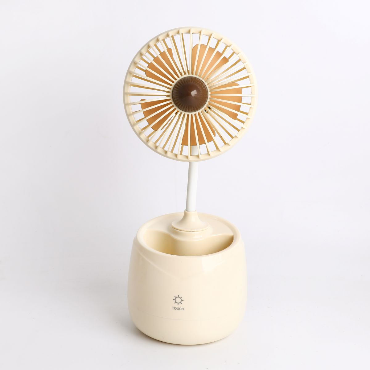 Desk fan with Front Pen Holder 