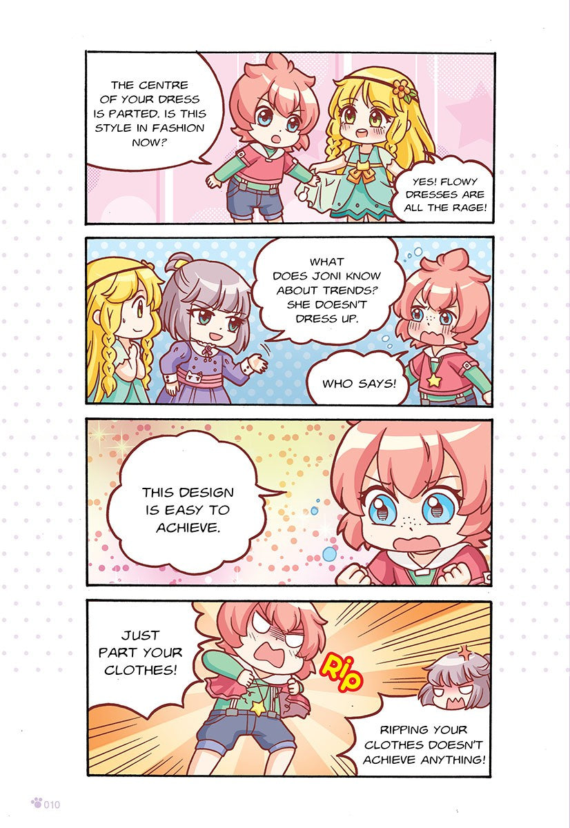 Candy Cuties Series 02: Merry Macarons: Topic: Clothes & Etiquette