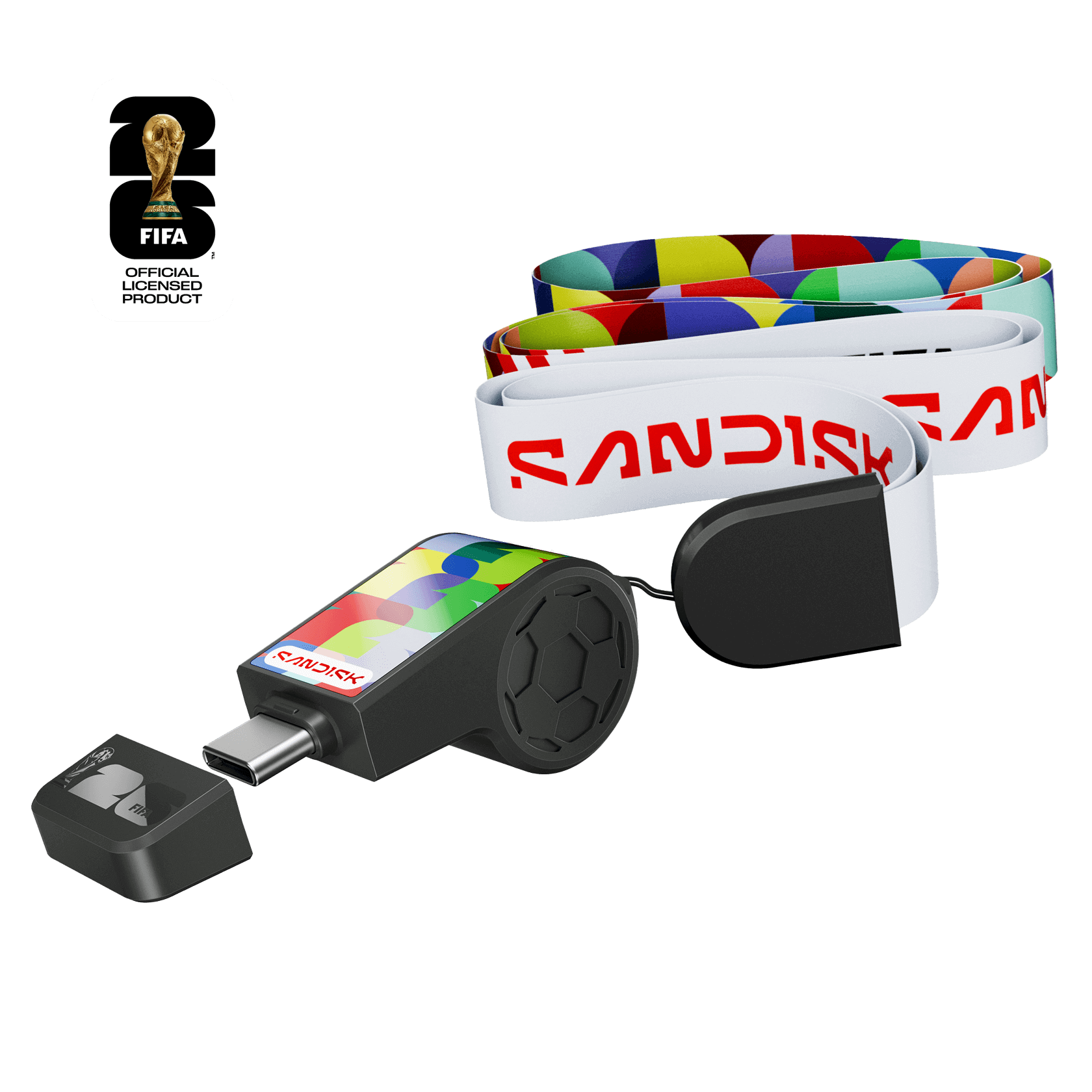 SANDISK USB-C Flash Drive: FIFA World Cup 2026™ - 128GB (Global Edition)