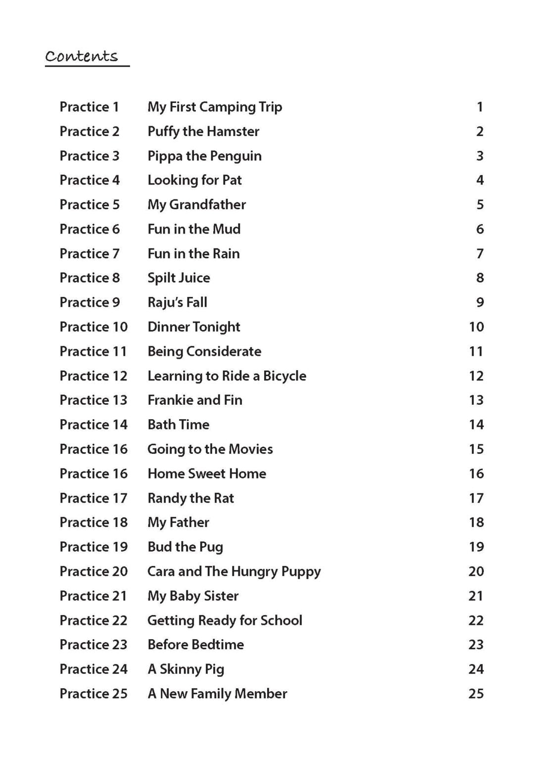 K2 To Primary 1 English Reading Comprehension Targeted Practice Workbook