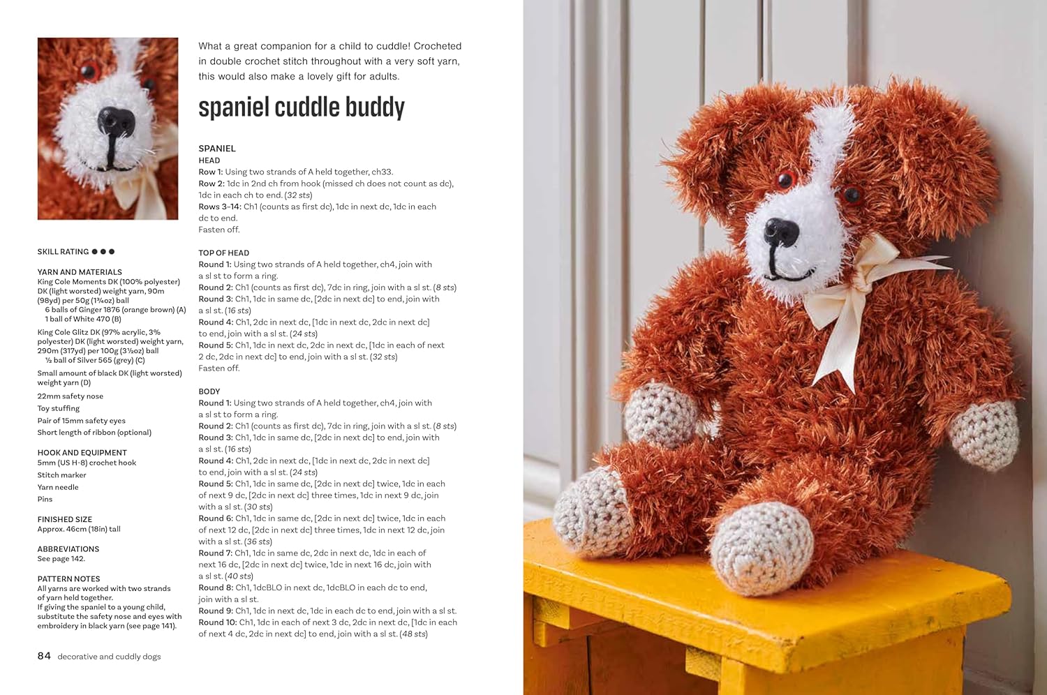 Crocheted Dogs: 35 Projects To Make