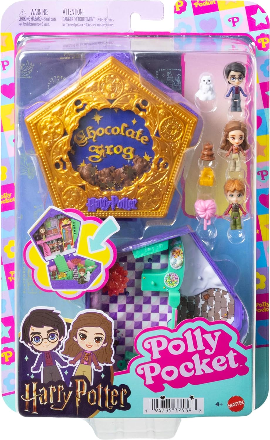 MATTEL POLLY POCKET JMF25 HARRY POTTER PLAYSET