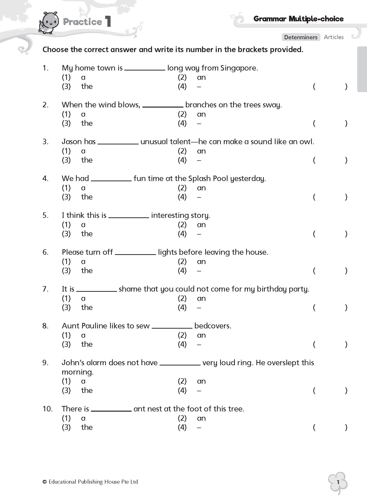 Primary 6 Complete Practice Book For Grammar Vocabulary And Comprehension 4th Edition