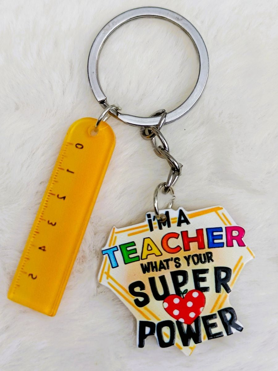 Teacher Acrylic Charm S.Power