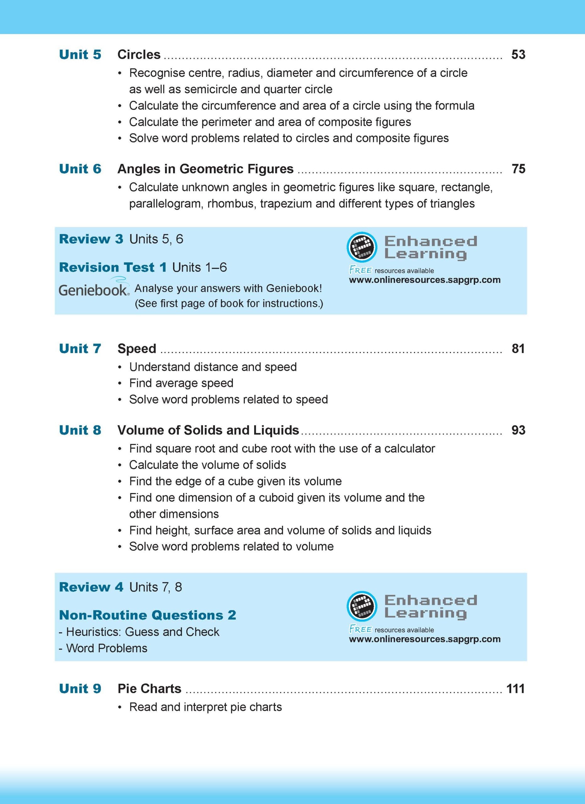 Learning Mathematics For Primary Levels 6 + Geniebook