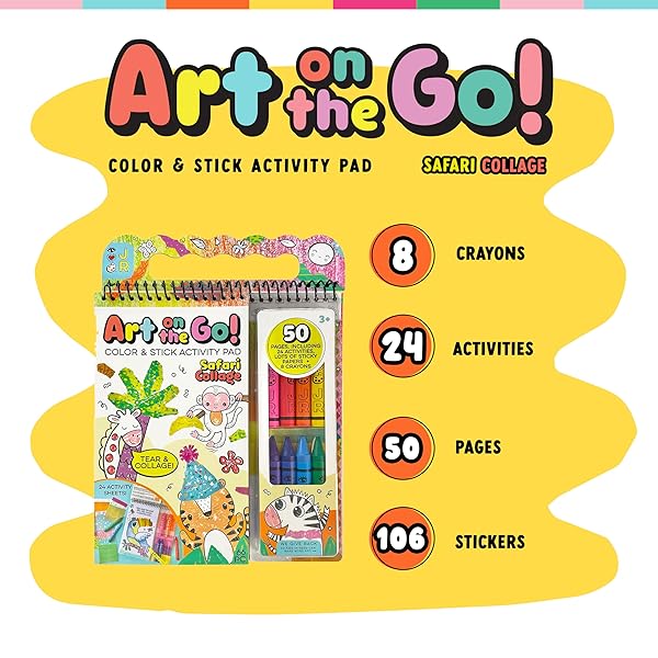 Iheartart Art On The Go Kit Sc Crayon