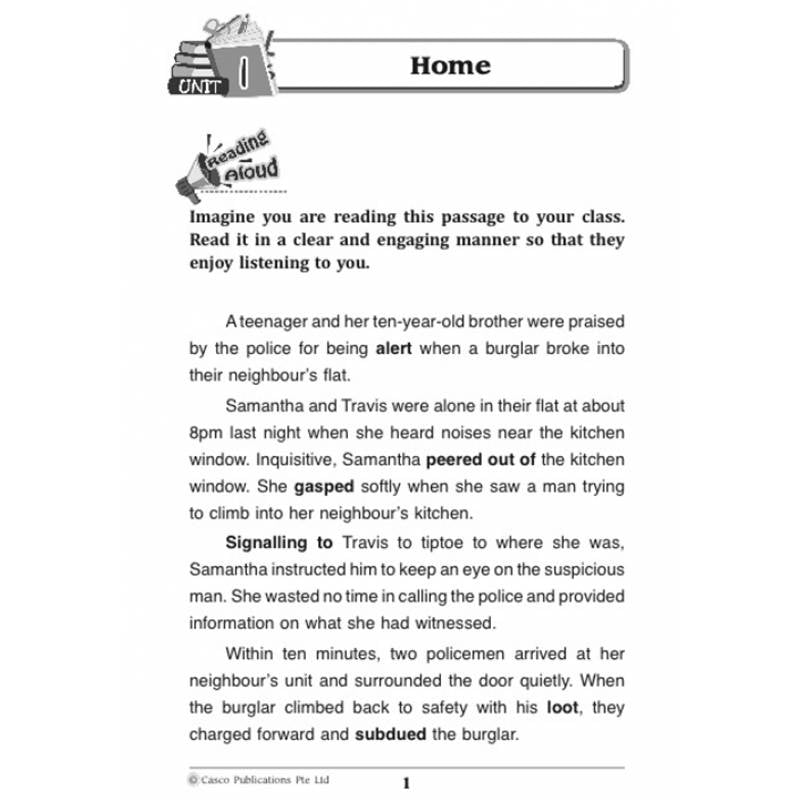 How to Score English Oral & Model Compositions Primary 2