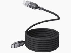 Mazer InfiniteLink 240W USB-C 2.5M Magnetic Cable - Black (M-Cobra21-BG)