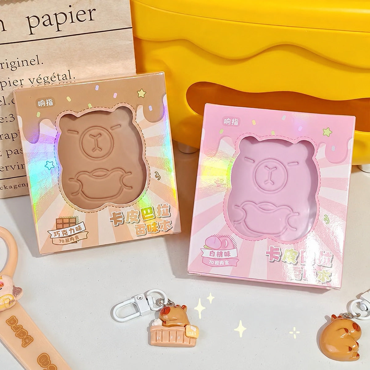  Capybara A7 Scented Notebook - 2 Assorted Design 