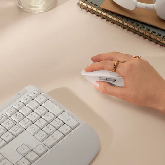 Logitech Signature Comfort Plus M850 L - Off White