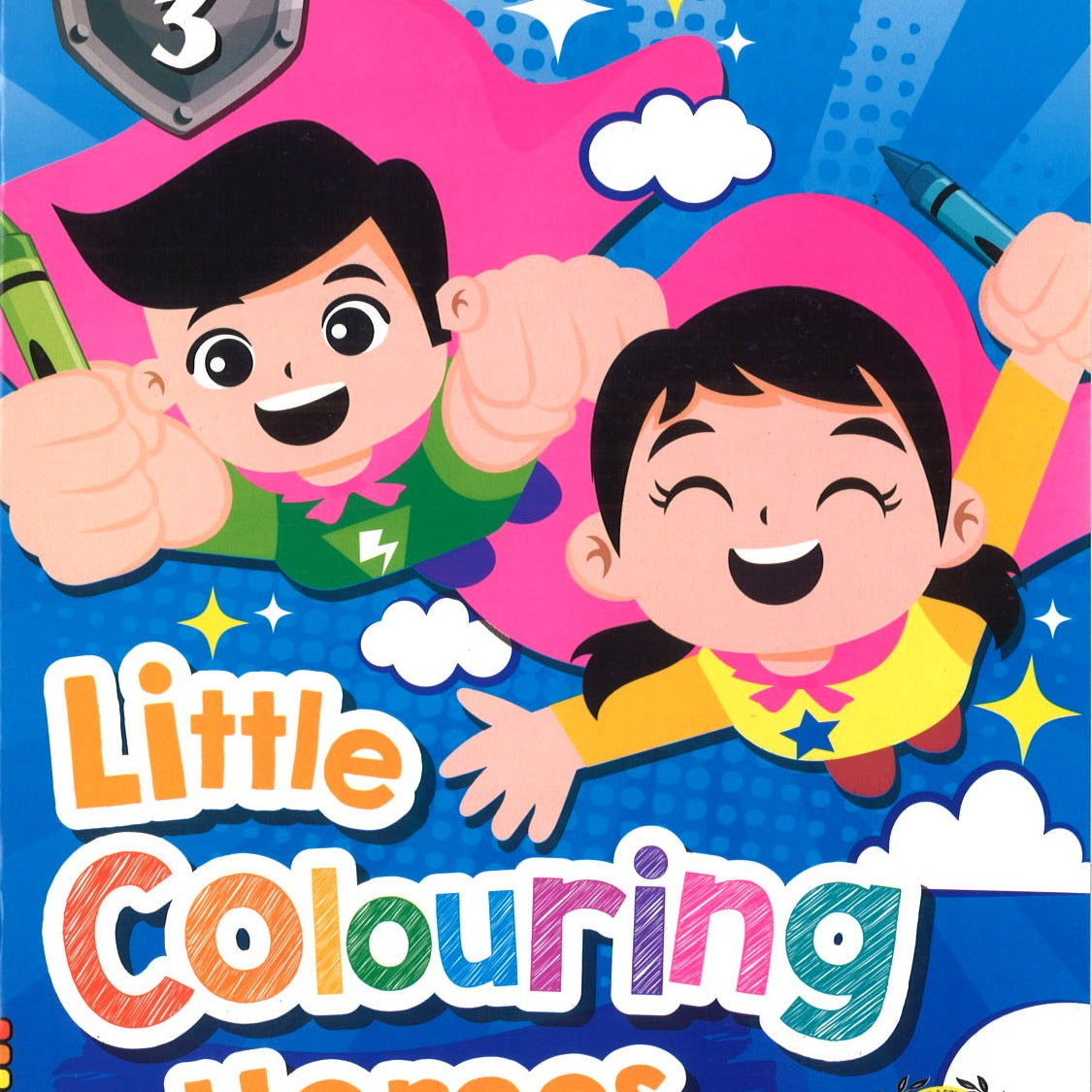 Little Colouring Heroes Book 3