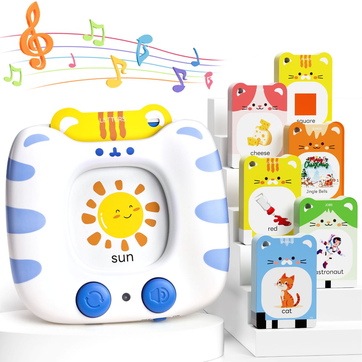 JOYCAT TALKING FLASH CARD ENGLISH WHITE